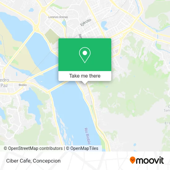 Mapa de Ciber Cafe