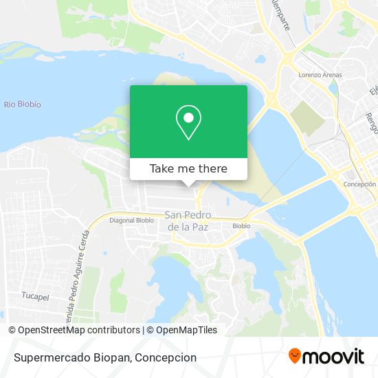 Mapa de Supermercado Biopan