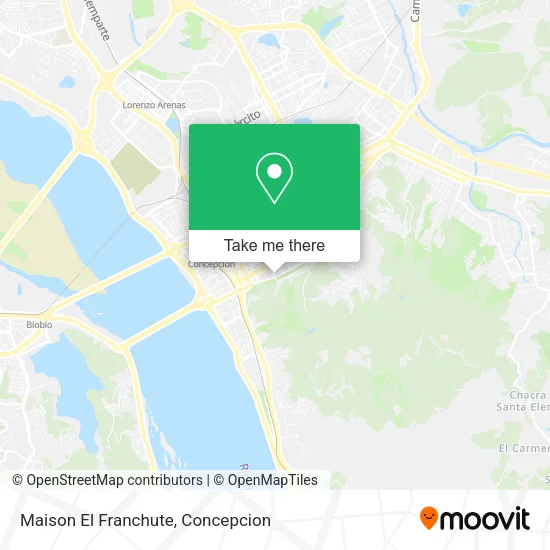 Mapa de Maison El Franchute