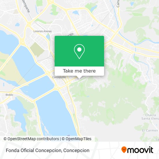 Fonda Oficial Concepcion map