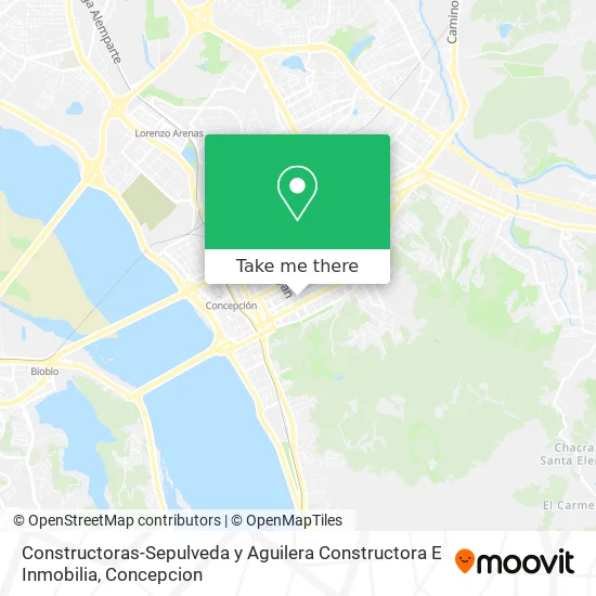 Constructoras-Sepulveda y Aguilera Constructora E Inmobilia map