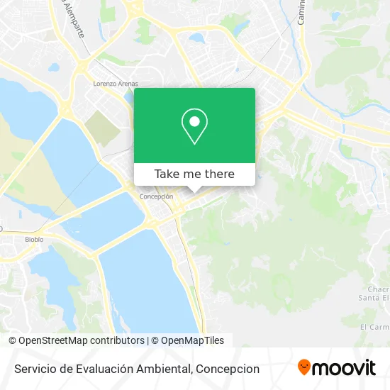 Mapa de Servicio de Evaluación Ambiental