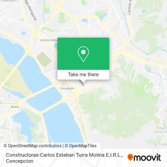 Constructoras-Carlos Esteban Turra Molina E.I.R.L. map