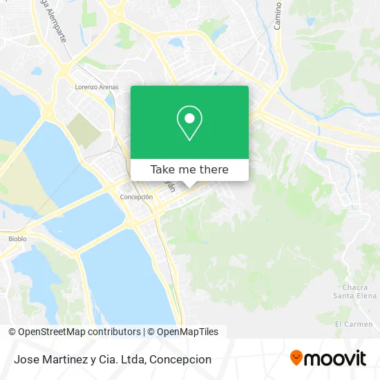 Mapa de Jose Martinez y Cia. Ltda
