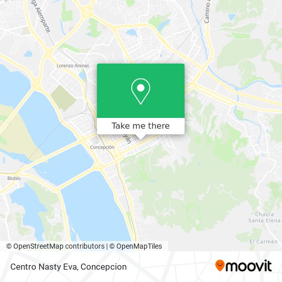 Mapa de Centro Nasty Eva