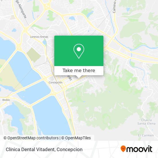 Mapa de Clínica Dental Vitadent