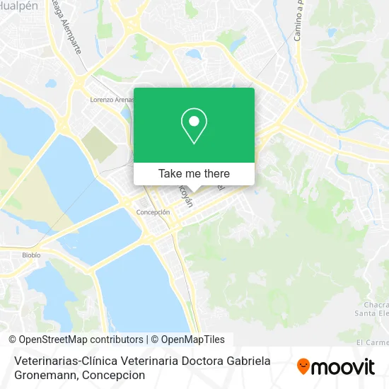 Mapa de Veterinarias-Clínica Veterinaria Doctora Gabriela Gronemann