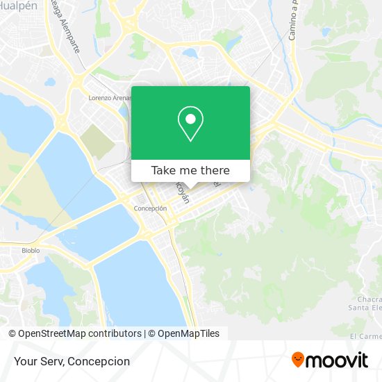 Mapa de Your Serv