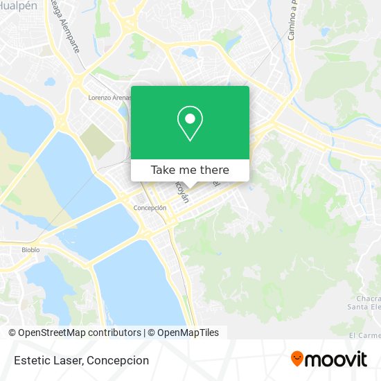 Mapa de Estetic Laser
