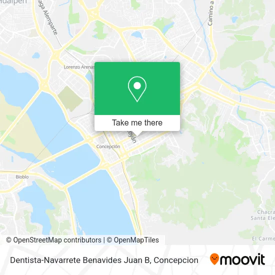 Mapa de Dentista-Navarrete Benavides Juan B