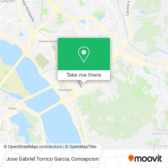 Jose Gabriel Torrico Garcia map