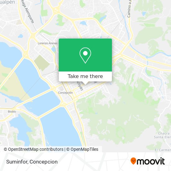 Mapa de Suminfor