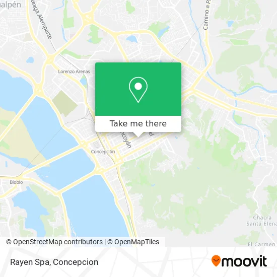 Rayen Spa map