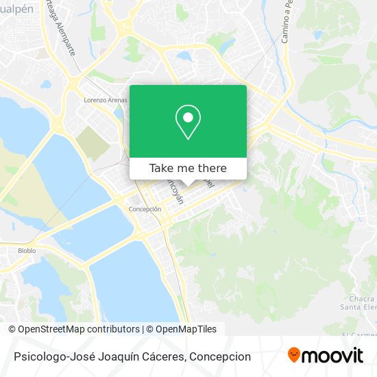 Mapa de Psicologo-José Joaquín Cáceres