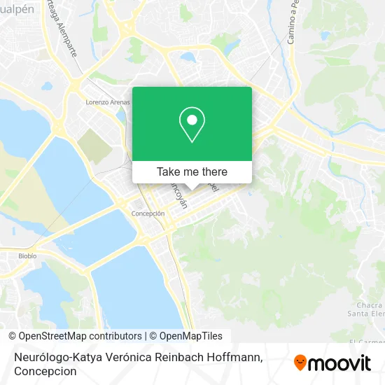 Neurólogo-Katya Verónica Reinbach Hoffmann map