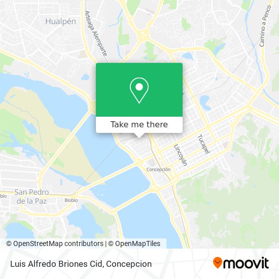 Mapa de Luis Alfredo Briones Cid