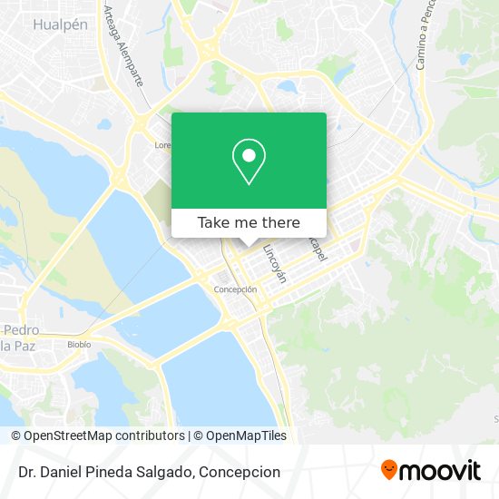 Mapa de Dr. Daniel Pineda Salgado