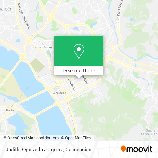 Judith Sepulveda Jorquera map