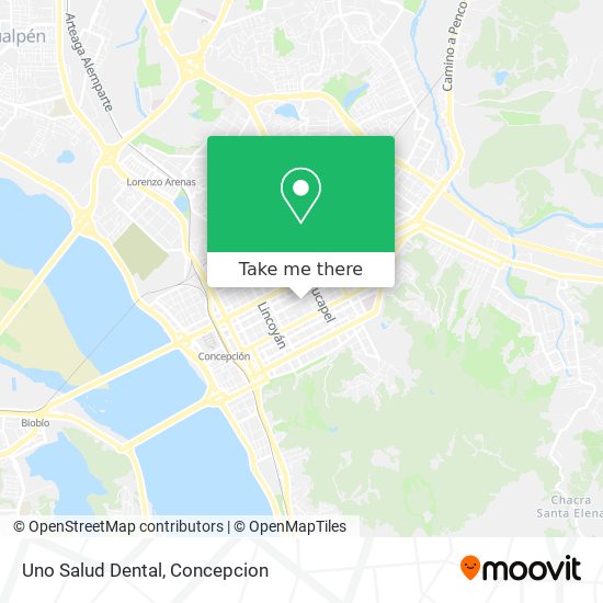 Mapa de Uno Salud Dental