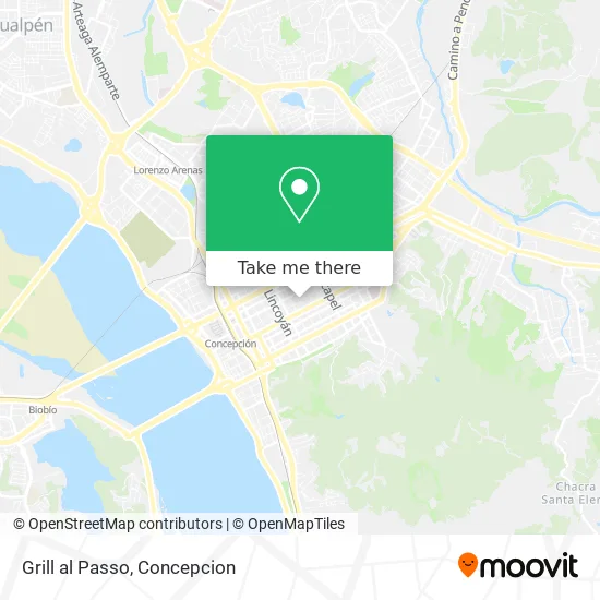 Grill al Passo map