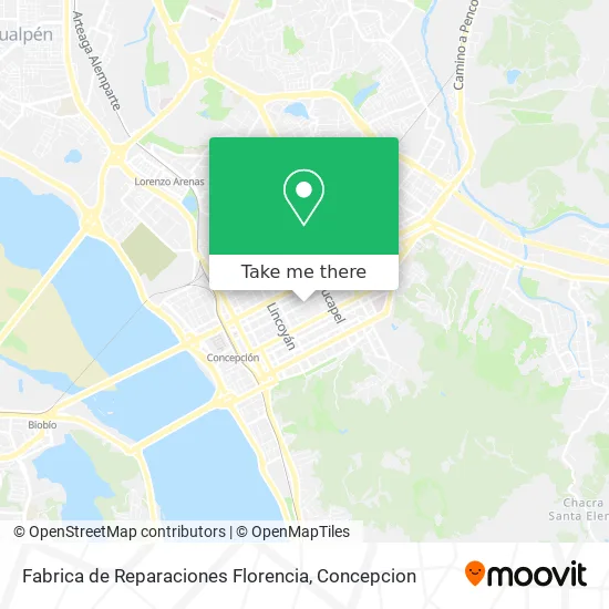 Fabrica de Reparaciones Florencia map