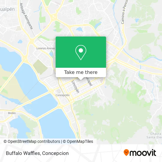Buffalo Waffles map