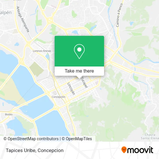 Mapa de Tapices Uribe