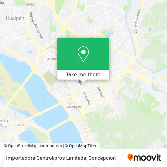 Importadora Centrolibros Limitada map