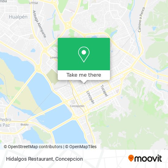 Hidalgos Restaurant map
