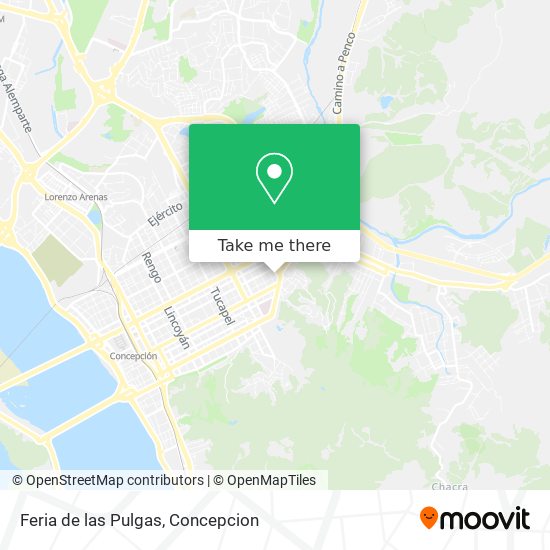 Feria de las Pulgas map