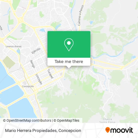 Mario Herrera Propiedades map