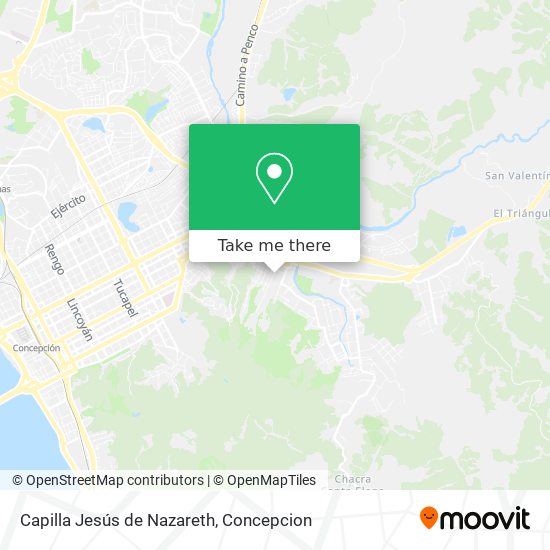 Capilla Jesús de Nazareth map