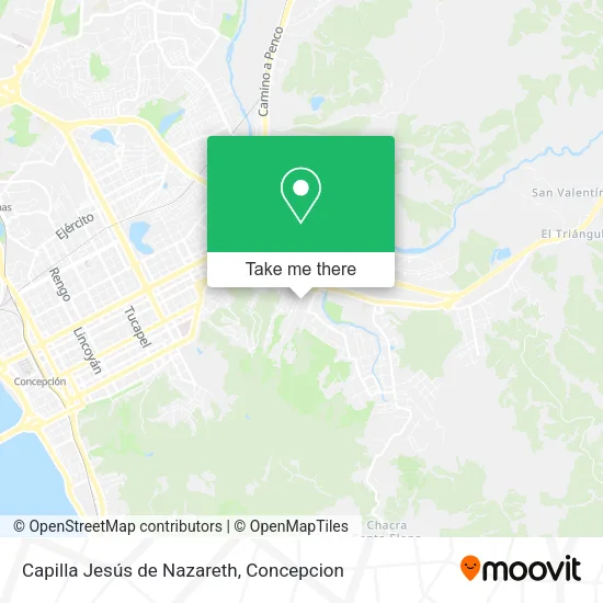 Mapa de Capilla Jesús de Nazareth