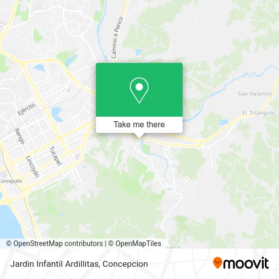 Mapa de Jardin Infantil Ardillitas