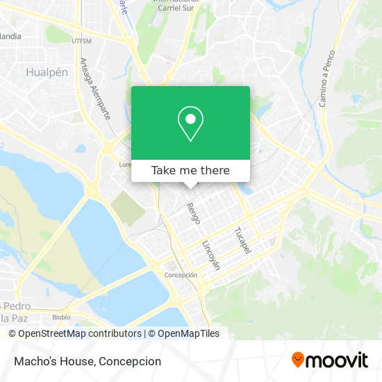 Macho's House map