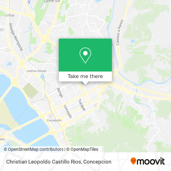 Christian Leopoldo Castillo Rios map