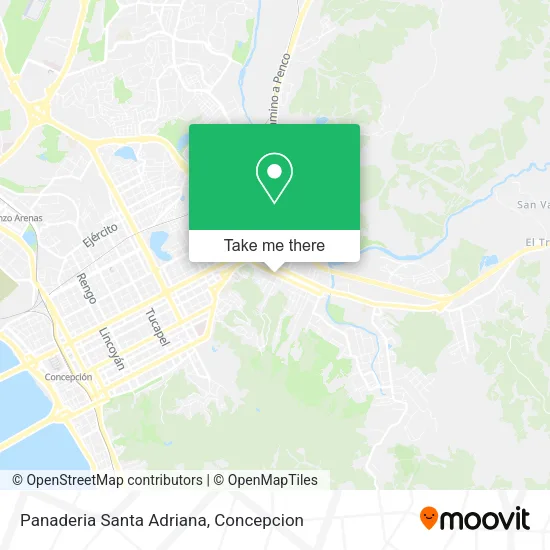 Mapa de Panaderia Santa Adriana