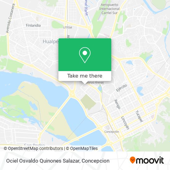 Ociel Osvaldo Quinones Salazar map