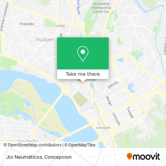Mapa de Jcr Neumáticos