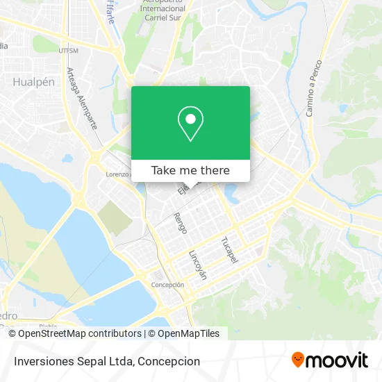 Inversiones Sepal Ltda map