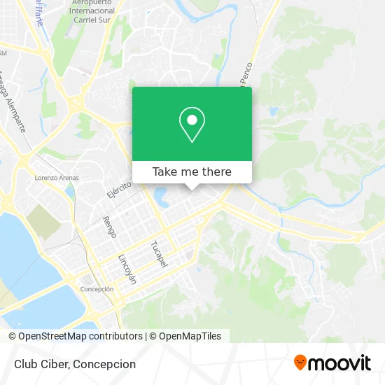 Mapa de Club Ciber
