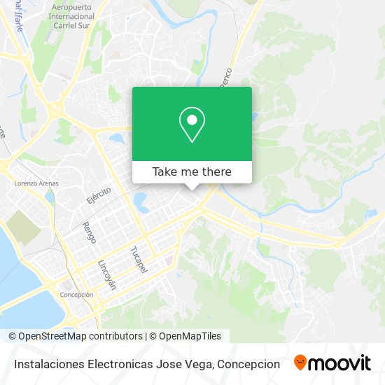 Instalaciones Electronicas Jose Vega map