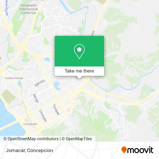 Mapa de Jomacar