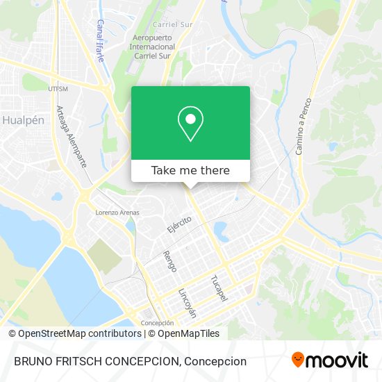 BRUNO FRITSCH CONCEPCION map