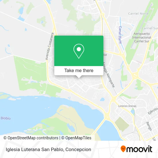 Iglesia Luterana San Pablo map