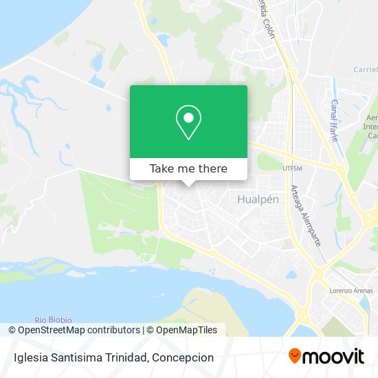 Mapa de Iglesia Santisima Trinidad