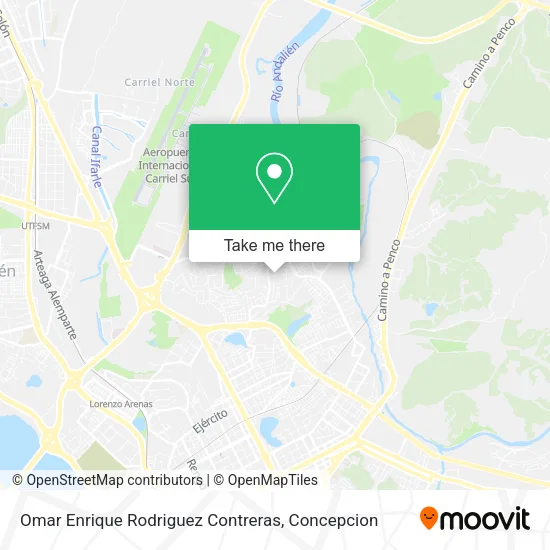 Mapa de Omar Enrique Rodriguez Contreras
