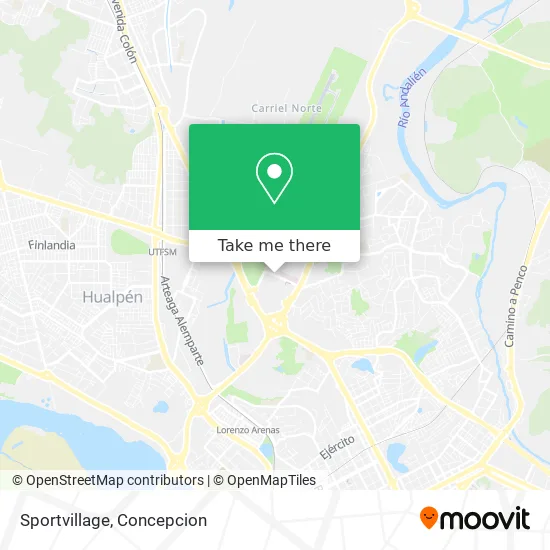 Mapa de Sportvillage