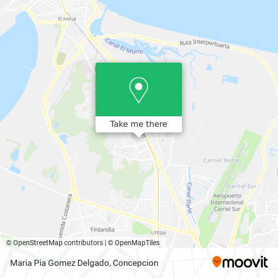 Mapa de Maria Pia Gomez Delgado