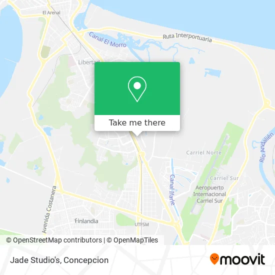 Jade Studio's map